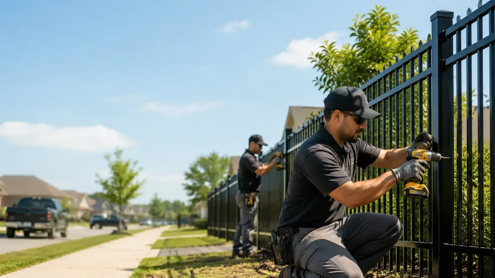 Metal Fence Installation in Sanford, VA